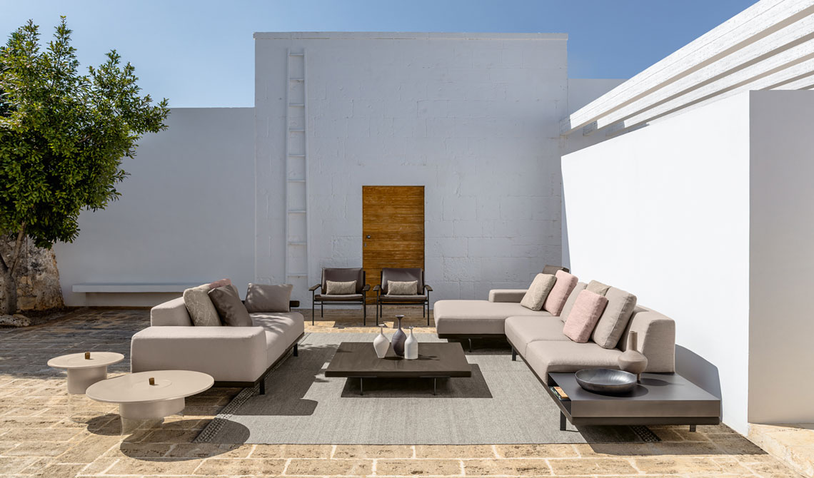 Talenti outdoor furniture modularity, sharing and functionality