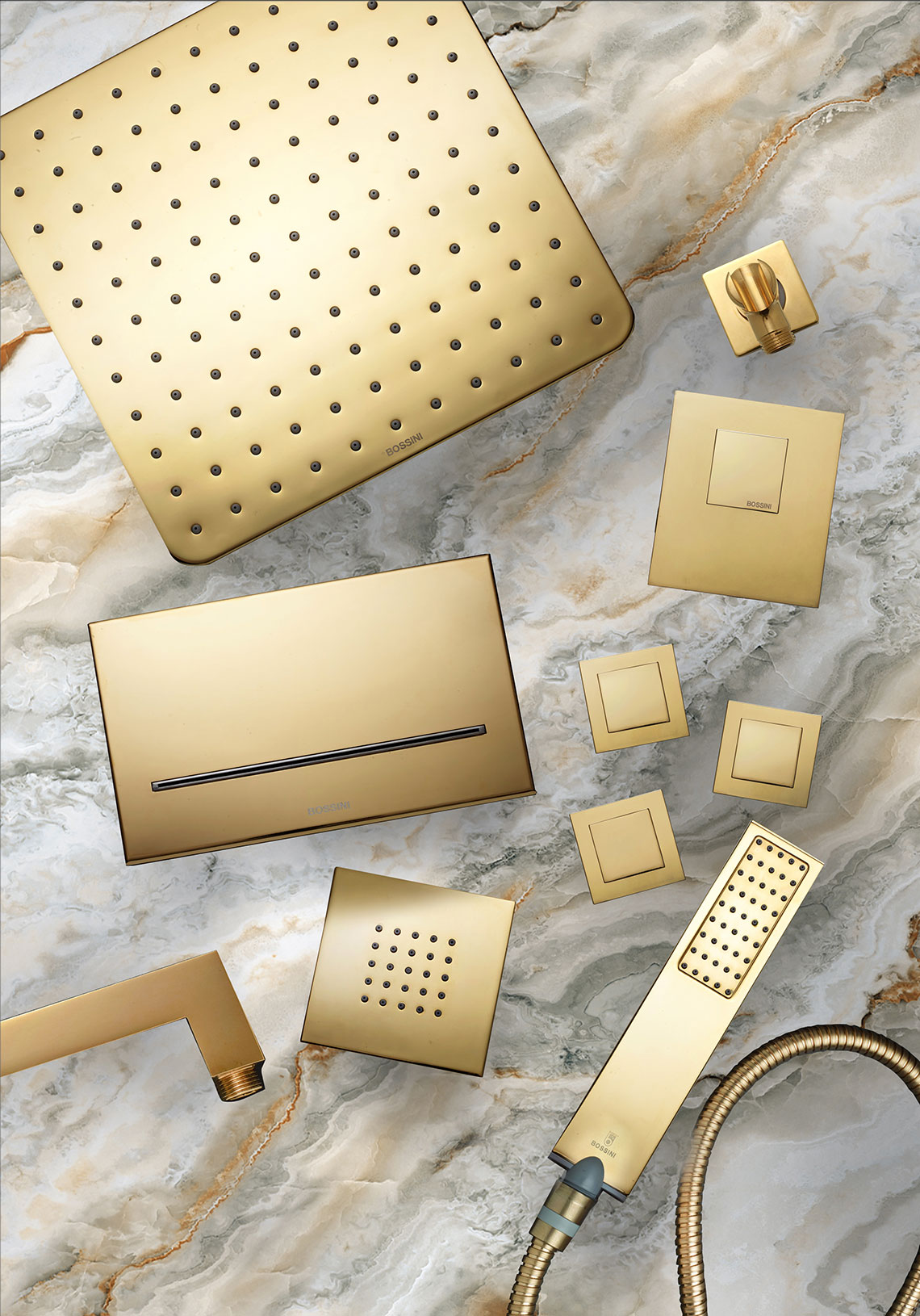 Bossini Wellness Collection: shower sets, taps, accessories and high ...
