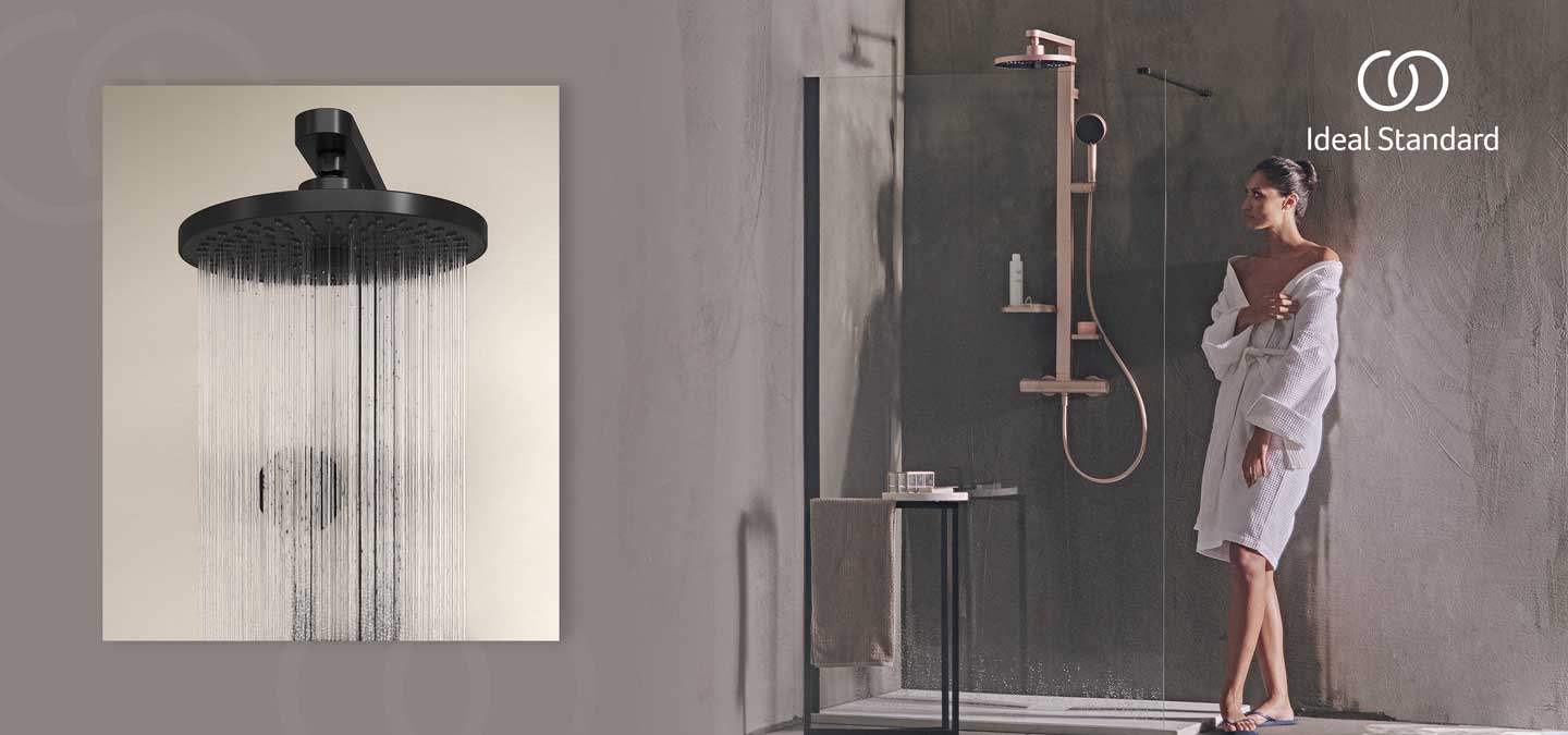 Nuovo sistema doccia sostenibile Alu+, con tecnologia a risparmio ...