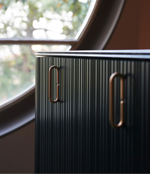 Tangram, a new concept of sinuosity to kitchen design - Cesar