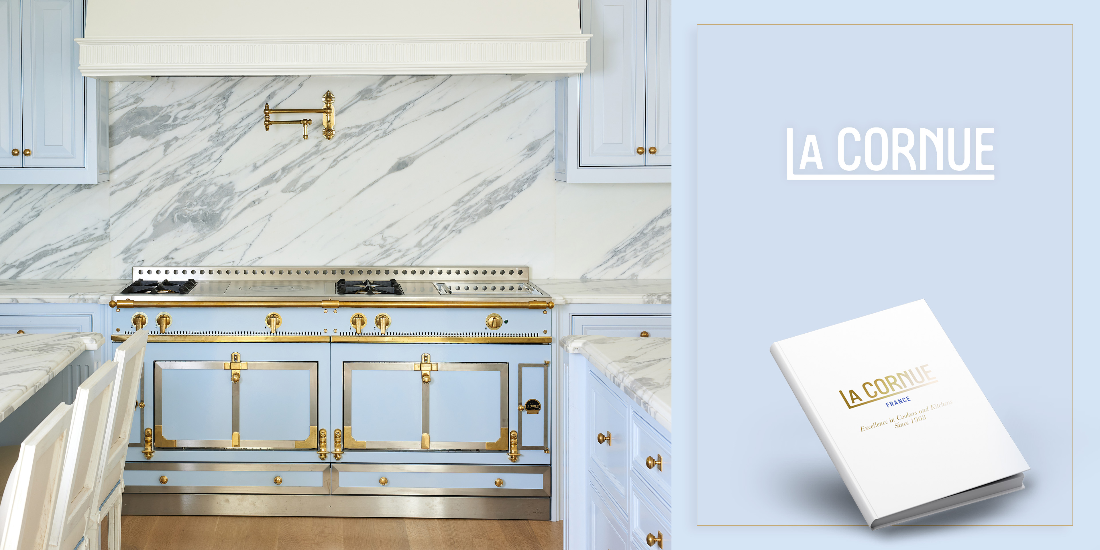La Cornue handcrafted kitchens: fully customisable from pigment to finish