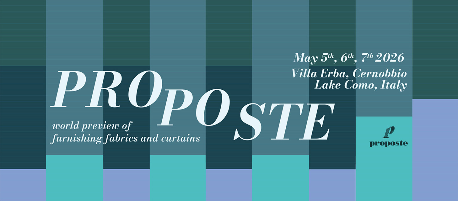 Proposte 2026: the international furnishing textile fair returns to ...